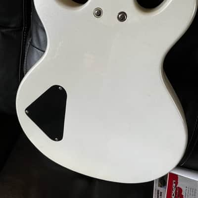 Daisy Rock Retro-H 12ST - Electric White Sparkle image 7