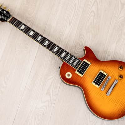 1991 Burny RLG '59 Model Standard Flame Top w/ 50s-Style Neck & VH-1 PAFS, Japan Fernandes image 11