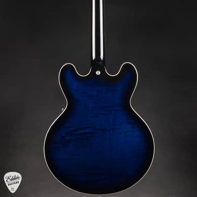 2024 - Gibson ES-335 Figured Custom Color Deep Ocean Burst 8.1 #233240186 image 5