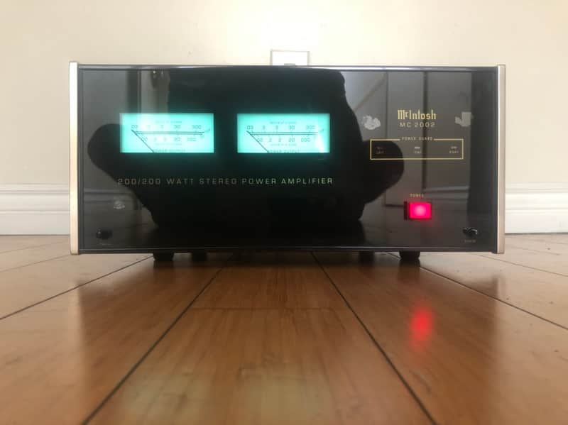 McIntosh MC2002 200-Watt Stereo Solid State Power Amplifier image 1