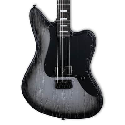 ESP LTD XJ-1 Baritone HT Electric Guitar - Silver Blast w/Ebony FB - B-Stock image 1