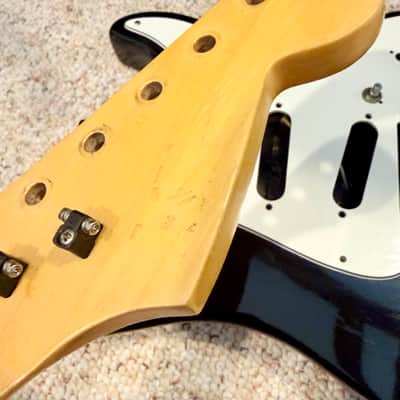 Early 1980s ESP 400 Series Stratocaster Body And Neck Lawsuit Headstock Japan image 9