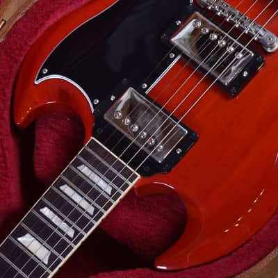 Gibson SG Standard 1961 Sideways Vibrola Vintage Cherry image 8