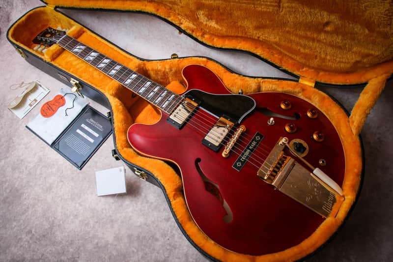 GIBSON USA Custom Shop '61 ES-335 Reissue *Coversion "Cherry + Rosewood" (2021) image 1