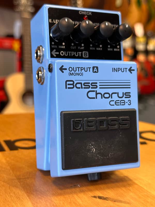 Boss CEB-3 Bass Chorus - Blue image 1