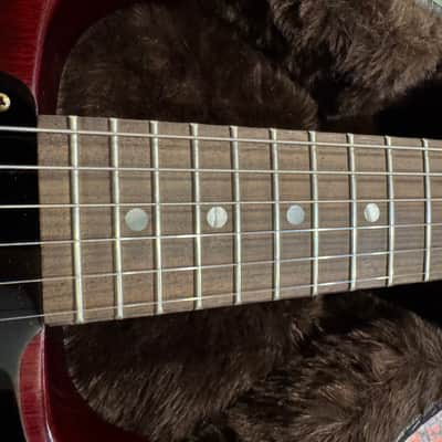 Gibson 1958 Custom Shop Les Paul Junior Double Cut in Cherry Red Nitro, P~90 Dog-Ear, New Dealer Trade, VOS, COA, Faux Alligator HSC and Fab SetUp! image 7