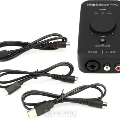 IK Multimedia iRig Stream Pro - Streaming Audio Interface for iOS, Android, Mac/PC image 2
