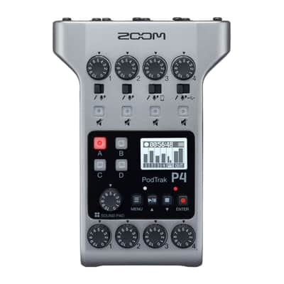 zoom PodTrak P4 中古箱無し Zoom PodTrak P4 Multitrack Recorder | Reverb