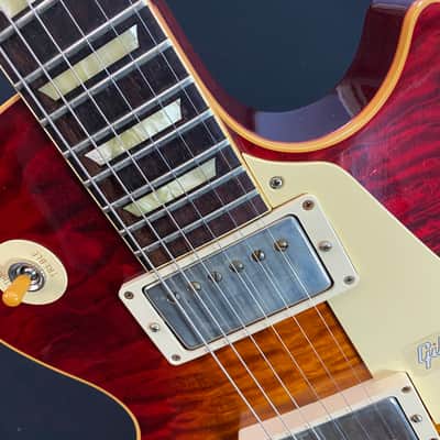 Video! 2019 NAMM SHOW FAVORITE Gibson Les Paul R9 1959 Reissue - Factory Burst "The Return of Gibson" image 12