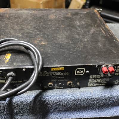 Crown Power Bass 1/ (As Is) 455 Watts Bridge Mono- 240 Watts Per Channel 4ohm image 3