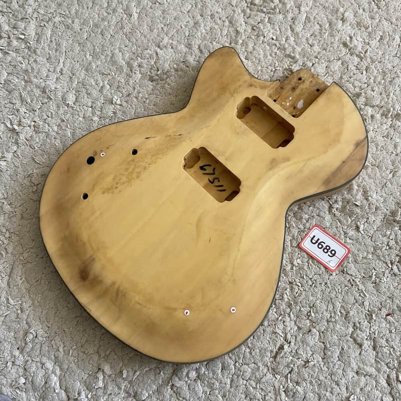 Left Handed Basswood Single Cut Guitar Body image 1
