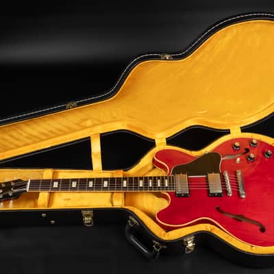2014 Gibson Custom Shop 50th Anniversary '63 ES-335TDC VOS - Faded Cherry | USA Memphis 1963 Reissue Block Inlays 3.56kg | CoA OHSC image 24