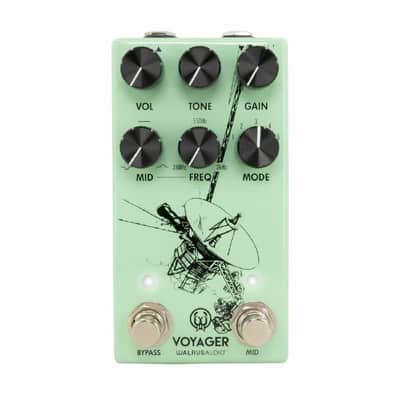 Walrus Audio Voyageur MKII Pre-Amp/Overdrive Effects Pedal (seafoam) image 1