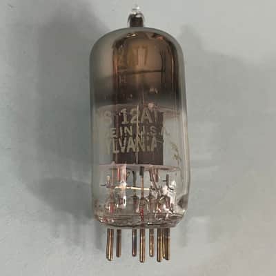 1954 Sylvania 12AT7 ECC81 Vintage JHS Preamp Tube! T57 image 3