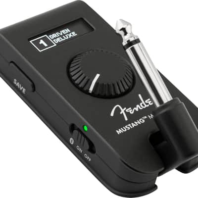 Fender Mustang Micro Plus Guitar Headphone Amp 2024 - Present - Black image 4