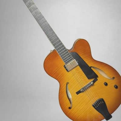 JAZZ!! Sadowsky Jim Hall Archtop Electric Guitar Caramel Burst image 1