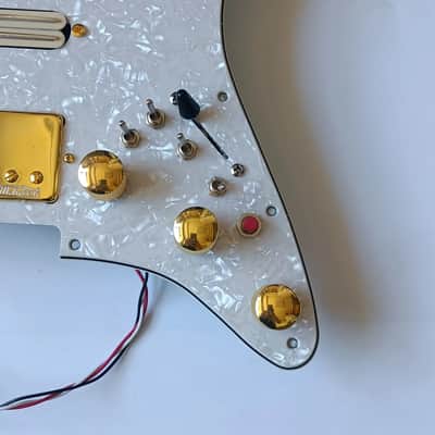 HSH Guitar Prewired Loaded Strat Style Pickguard, Wilkinson Alnico Pickups, MultiFunction Switches image 2