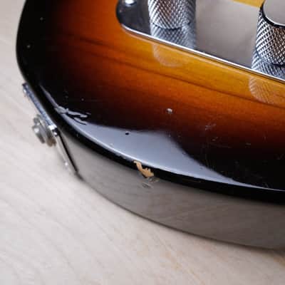 Fender TL-62 Telecaster Reissue CIJ 2007 Sunburst Crafted in Japan w/ Bag image 7