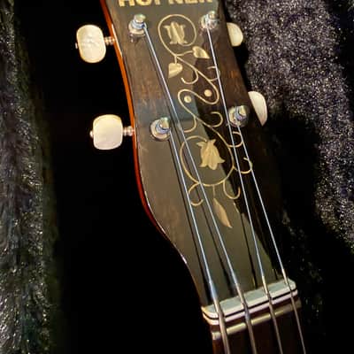 Hofner 500/5 "Reeperbahn" Bass 1959 Reissue Stuart Sutcliffe Beatle Model Super Rare image 18