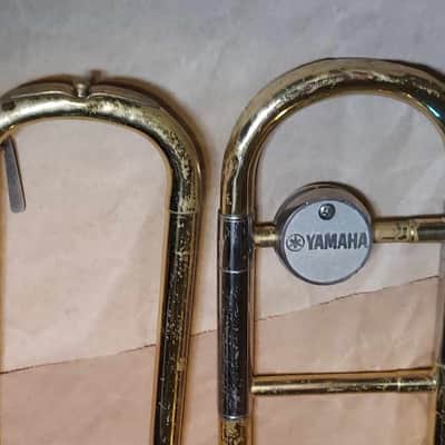 Yamaha YSL-354 Standard Trombone, Japan, Lacquered Brass, Acceptable, No case. image 4