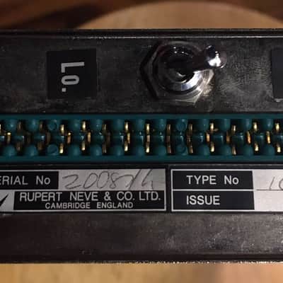Vintage Neve 1073 8-Channel Mic Preamp EQ Racked with output trim and phantom image 16
