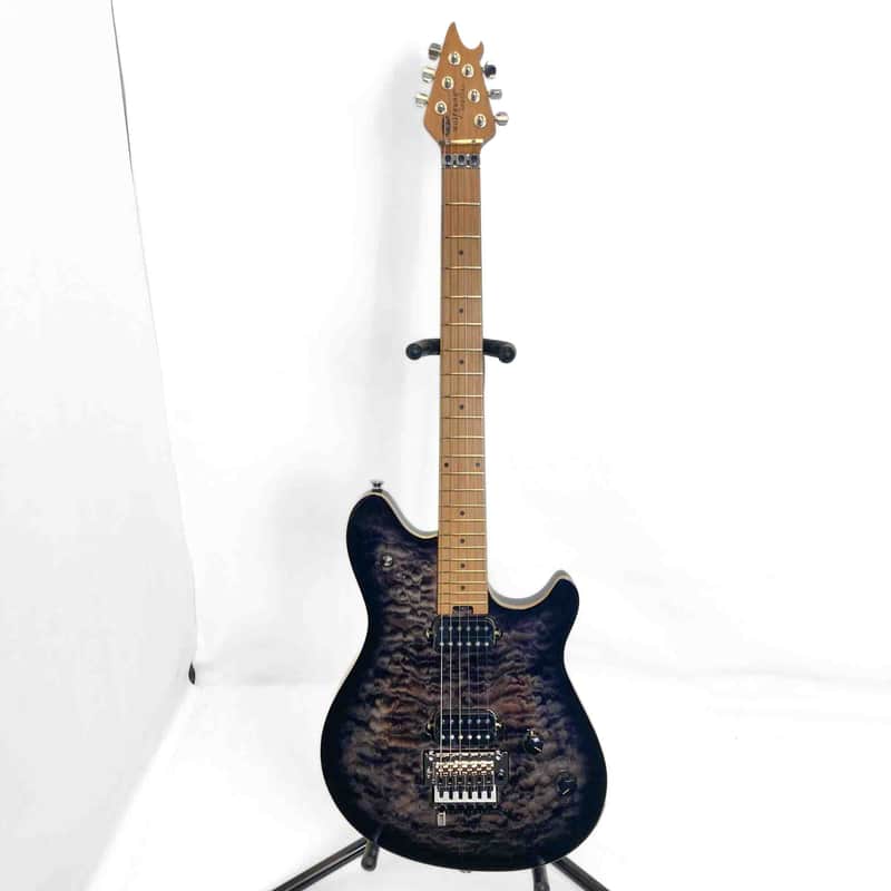 EVH Wolfgang WG Special QM with Baked Maple Neck - Charcoal Burst image 1