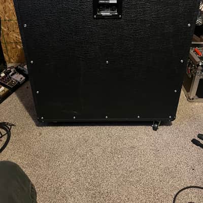 Marshall 1960AV Vintage 280-Watt 4x12" Angled Guitar Speaker Cabinet 1990 - Present - Black image 3