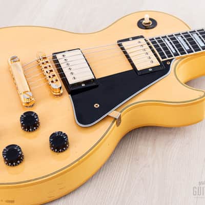 1990 Gibson Les Paul Custom Limited Colours Edition Transparent White 1 of 200 w/ Case image 7