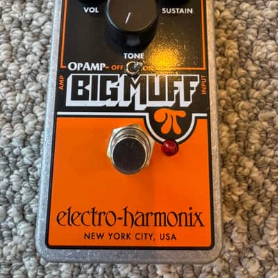 Electro-Harmonix Op Amp Big Muff Pi Reissue 2017 - Present - Black/Orange image 2