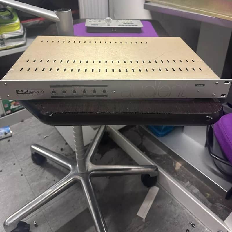 2010s Audient ASP510 Surround Monitor Controller Silver