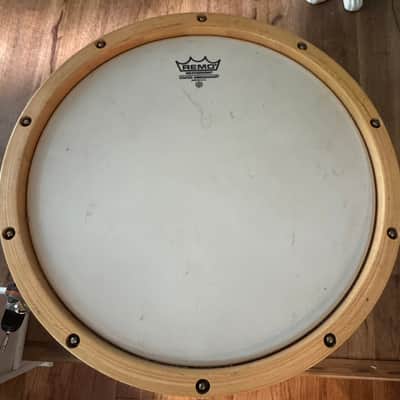 PDP Pacific SX Series Natural Maple 5 x 14" Snare Drum Wooden Hoops 10 Lugs image 4