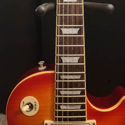 Epiphone Les Paul Tribute Plus 2016 - 2019 - Faded Cherry Burst image 9