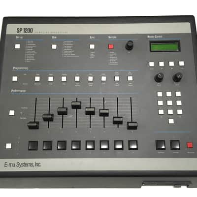 Vintage 1990s EMU E-MU SP-1200 RE-ISSUE SP12 ROSSUM 12-BIT Sampling Drum Machine SSM2044 Analog Filter LOOPS Sampler Sequencer *AS-IS PARTS REPAIR PROJECT image 8