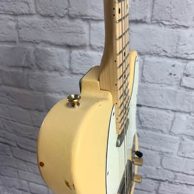 Slick SL51 T Style Electric Guitar Cream Finish image 6