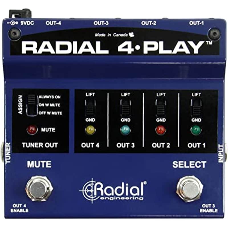Radial 4-Play Multi-Channel Direct Box image 1