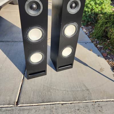 HTD Level THREE Tower Speakers 2001 - Black image 3