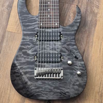 Ibanez RG9QM - Black ice image 1