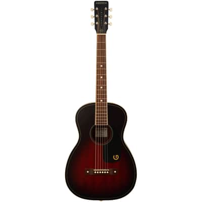Gretsch Jim Dandy Parlor Acoustic Guitar - Deep Cherry Burst image 2