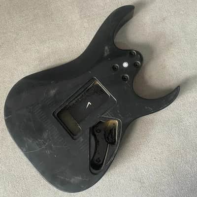 Black HSH Lefty Basswood Guitar Body image 7