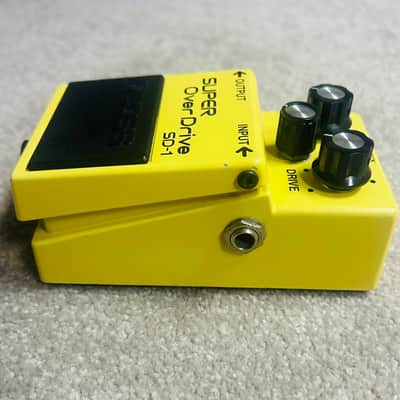 BOSS SD-1 Super OverDrive 1983 MIJ Black Label Analog Overdrive - Made in Japan image 7