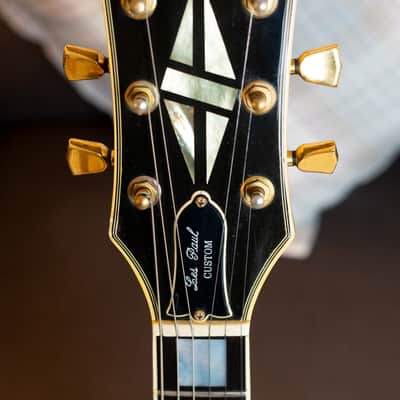 1980 Gibson Les Paul Custom with Maple Fretboard - Ebony image 6