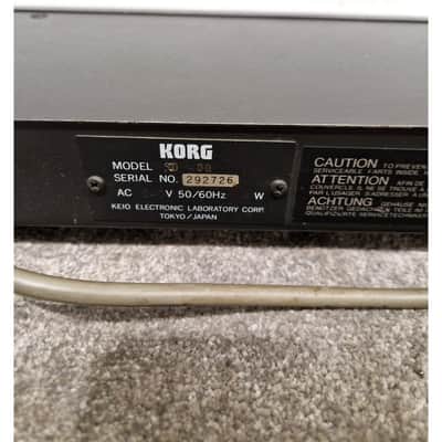 Korg SD-400 - Effect Unit Racks - Good image 4
