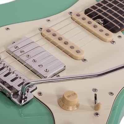 Schecter Nick Johnston Traditional H/S/S Atomic Green image 5