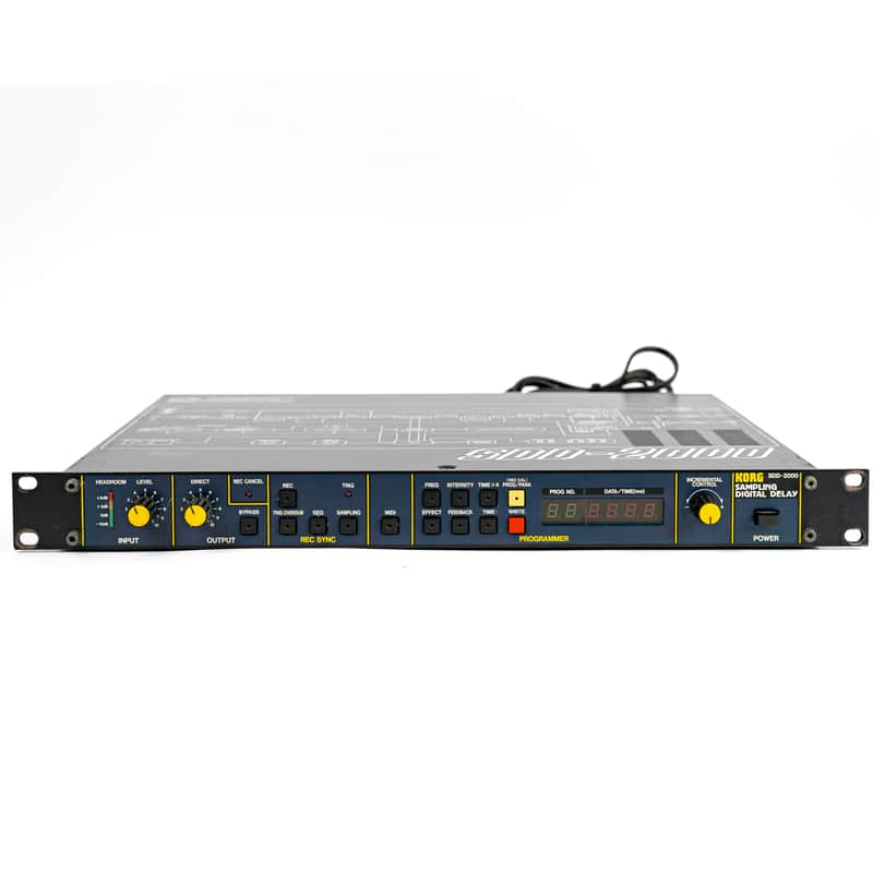 Korg SDD-2000 SDD2000 Sampling Digital Delay Effect Processor Rackmount image 1