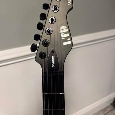 ESP LTD TE-1000 Evertune 2021 - Present - Charcoal Metallic Satin image 5