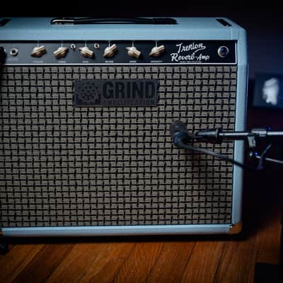 Grind Amplification Trenton Reverb - (TR20) 2024 - Carolina Blue Tolex image 7