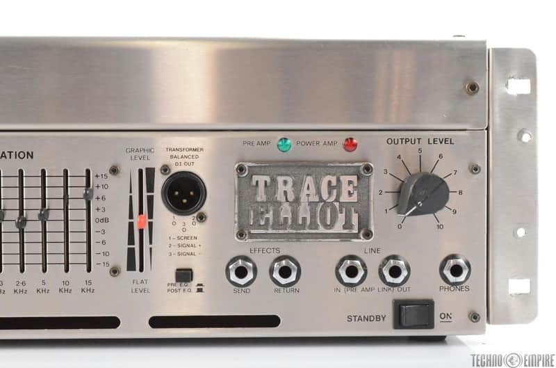 Trace Elliot Hexa Valve Tube Bass Amp Head w/ Custom Case | Reverb