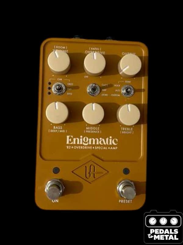 Universal Audio Enigmatic '82 Overdrive Special Amp 2024 - Present - Gold - X17665 image 1
