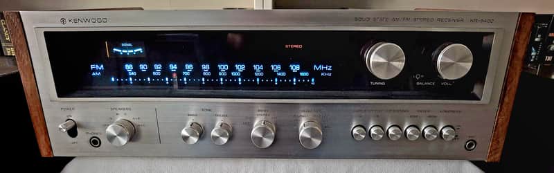 KR-5400 Stereo Receiver, Recapped, Serviced