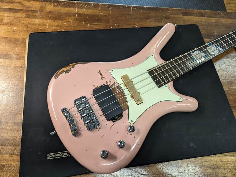 Warwick German Pro Series Corvette  2019 Shell Pink image 1